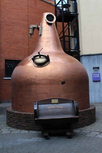 Copper Vat at Jameson in Dublin